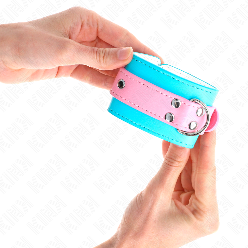 Comprar KINK Muñequera Chic Azul Rosa – Accesorio Ajustable Para Comodidad y Estilo-Noxtic