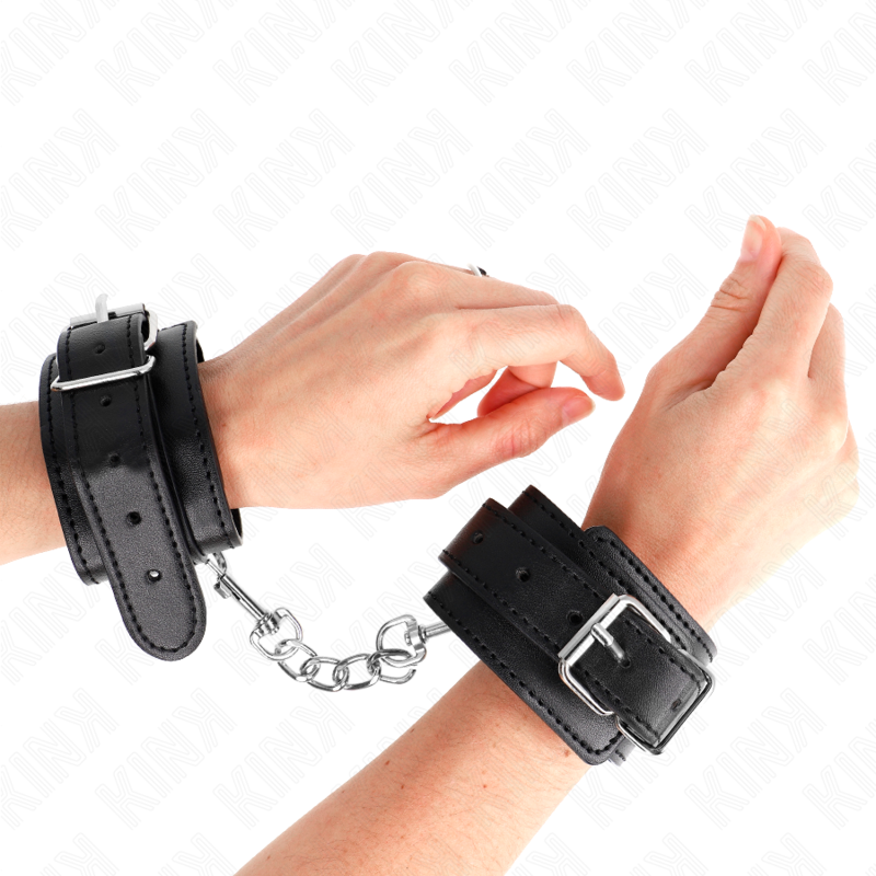 Comprar KINK Muñequeras Finas Negros Ajustables – Diseño Elegante Con Ajuste Personalizado-Noxtic
