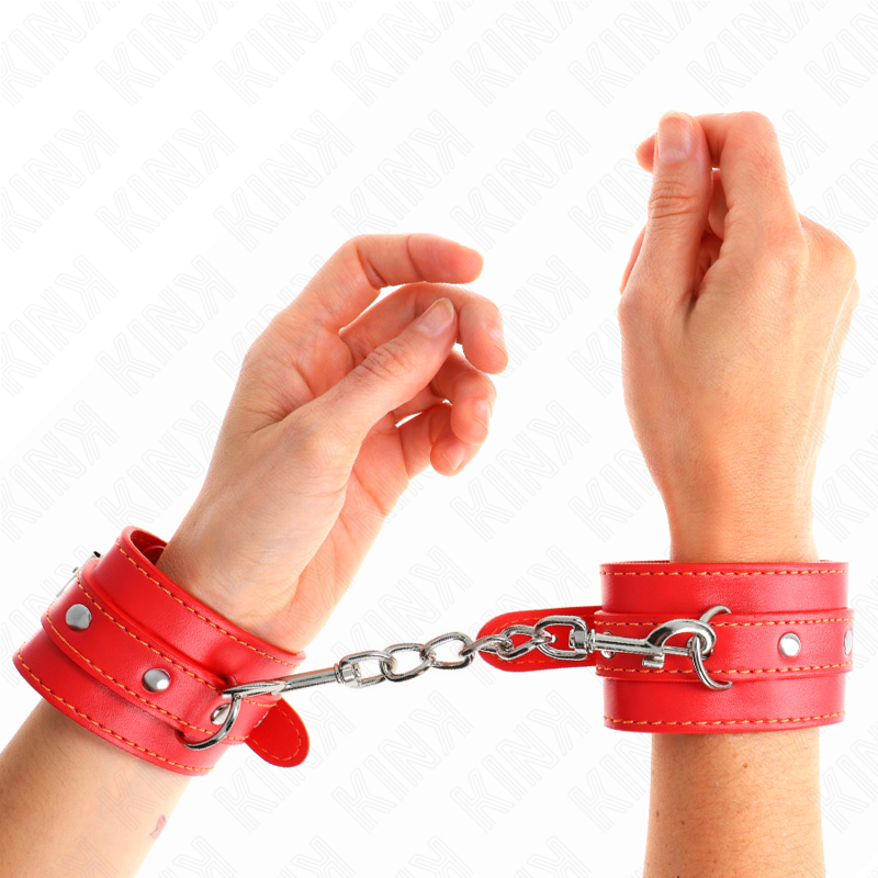 Comprar KINK Muñequera Fina Roja Ajustable – Diseño Elegante Con Ajuste Personalizable-Noxtic