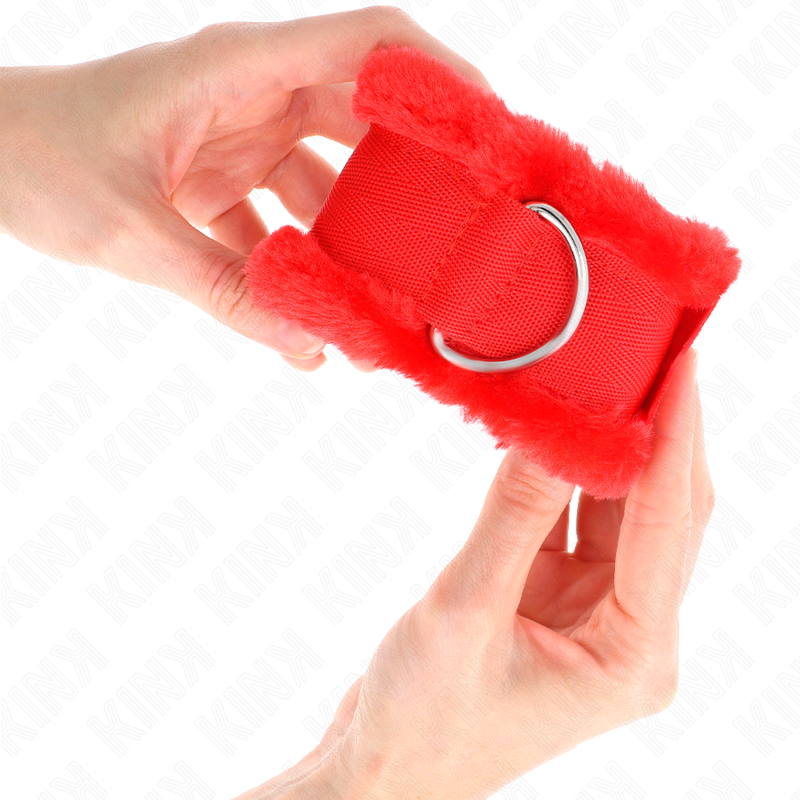 Comprar KINK Muñequeras Forradas Rojas – Diseño Ajustable Para Comodidad y Estilo en la Exploración-Noxtic