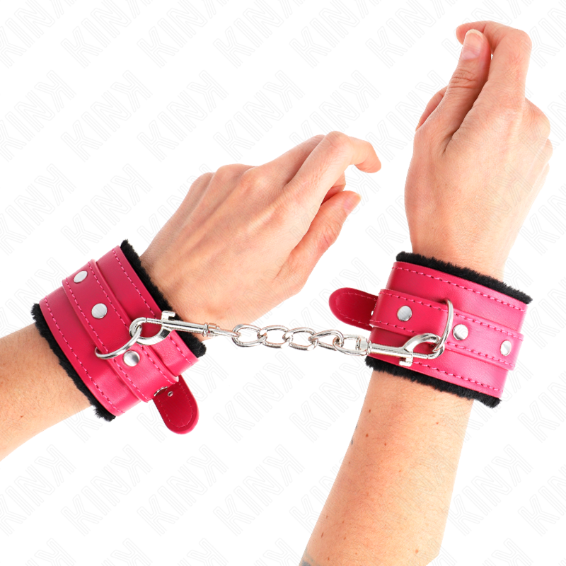Comprar KINK Muñequeras Forradas Premium Negros – Diseño Elegante Con Correa Ajustable Para Comodidad Personalizada-Noxtic