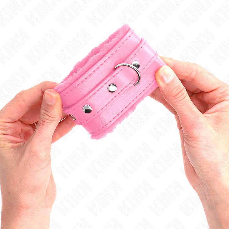 Comprar KINK Muñequeras Forradas Premium Rosa – Elegancia Y Comodidad Con Correa Ajustable-Noxtic