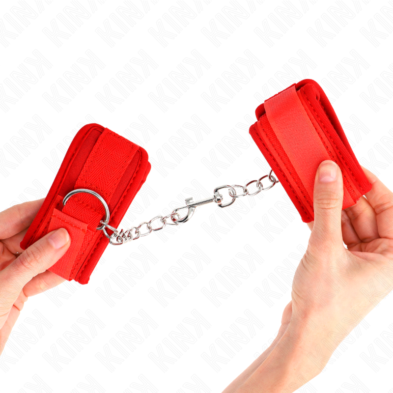 Comprar KINK Muñequeras Neopreno Rojo 42 x 5 cm – Diseño Elegante Para Experiencias Con Estilo-Noxtic