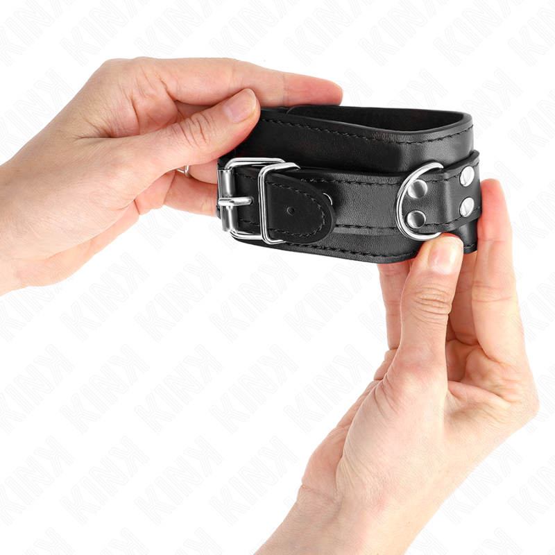 Comprar KINK Muñequeras Sencillas Negras – Ajustables Para Control Seguro Y Confortable-Noxtic