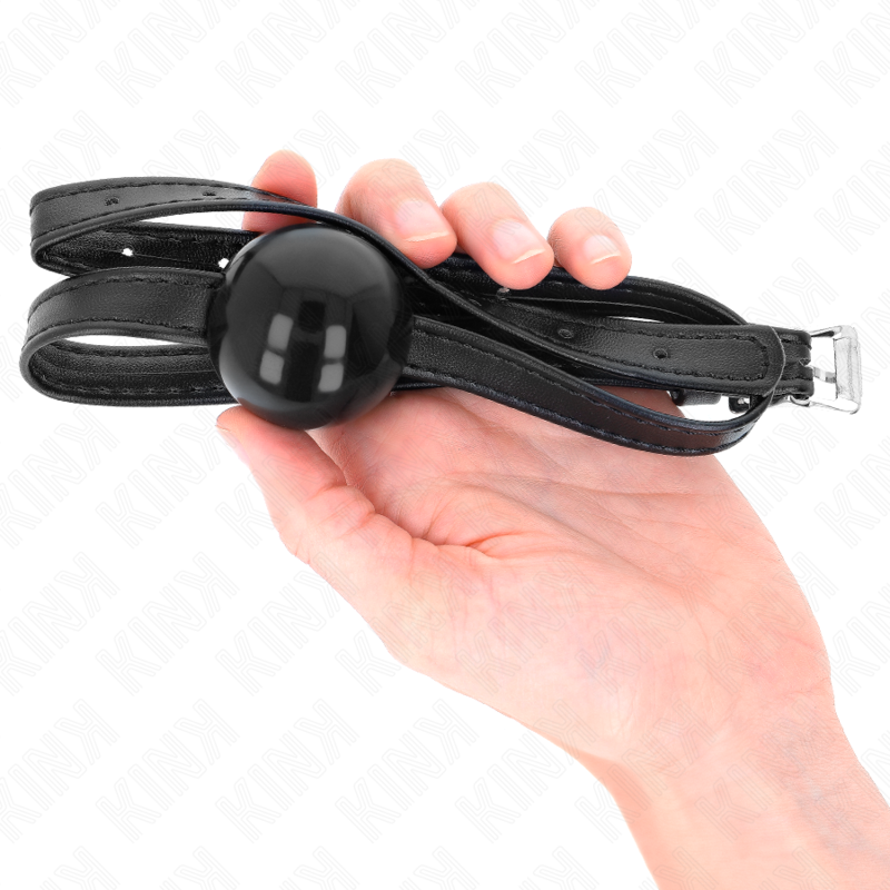 Comprar KINK Mordaza De Bola 4 Cm Con Correa Simplicity Pequeña – Diseño Elegante Para Exploración Sensual Segura-Noxtic