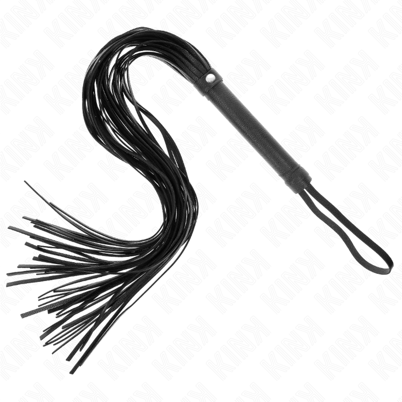 Comprar KINK Látigo PVC Blando Negro 70 Cm – Diseño Ergonómico Para Control Y Sensualidad-Noxtic