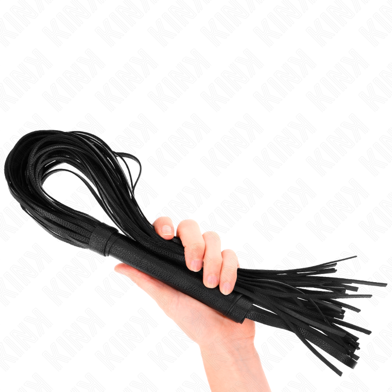 Comprar KINK Látigo PVC Blando Negro 70 Cm – Diseño Ergonómico Para Control Y Sensualidad-Noxtic