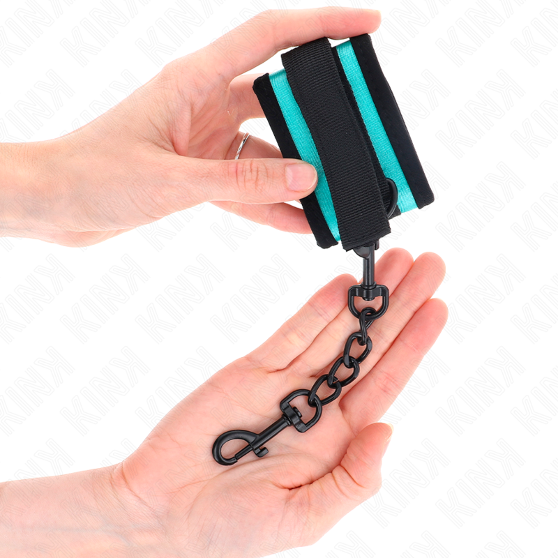 Comprar KINK Muñequeras Negro-Azul Ajustable – Estilo Sofisticado Con Control Excepcional-Noxtic