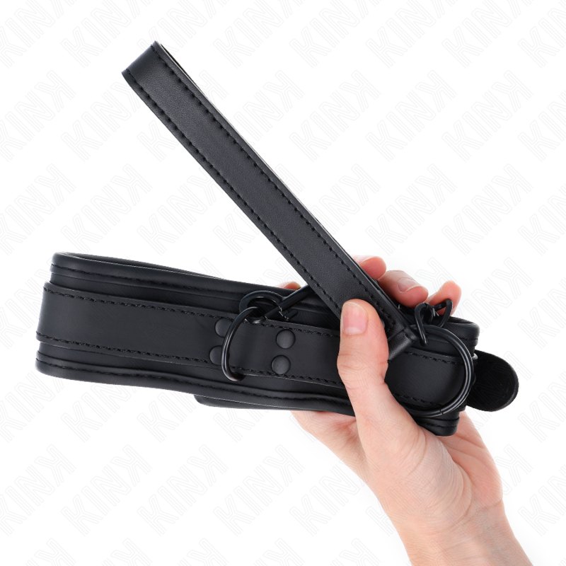 KINK Collar Con Correa Neopreno Ajustable – Diseño Elegante Con Libertad Sensorial