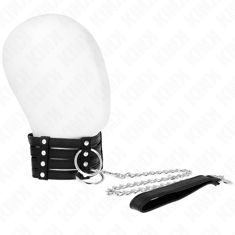 KINK Collar Con Correa Ajustable 65 Cm – Accesorio Elegante Para Sumisión Con Estilo
