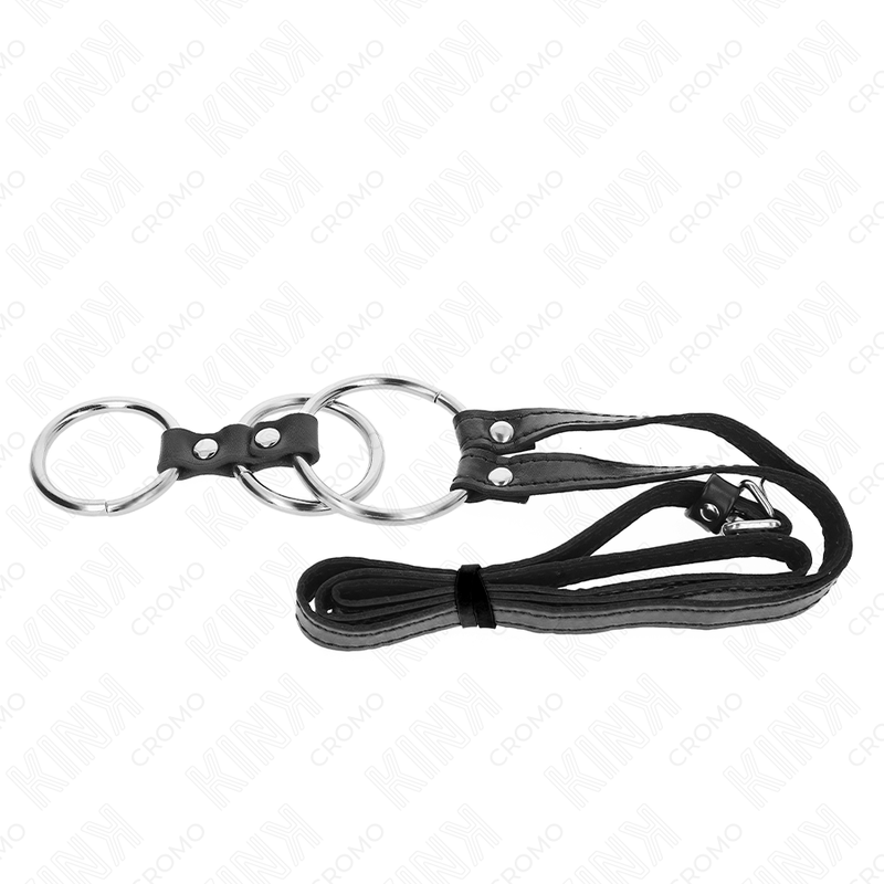 Comprar KINK Anillo Triple De Metal Ajustable – Control Excepcional Y Estimulación Sensorial-Noxtic