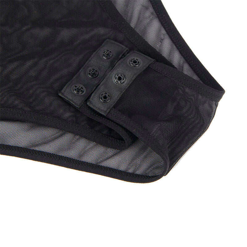 Comprar SUBBLIME Body Sexy De Encaje Negro S/M – Lencería Elegante Que Realza La Silueta-Noxtic