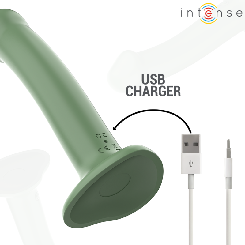 Vibratore INTENSE Becca Green – Vibratore con telecomando e 10 modalità di vibrazione