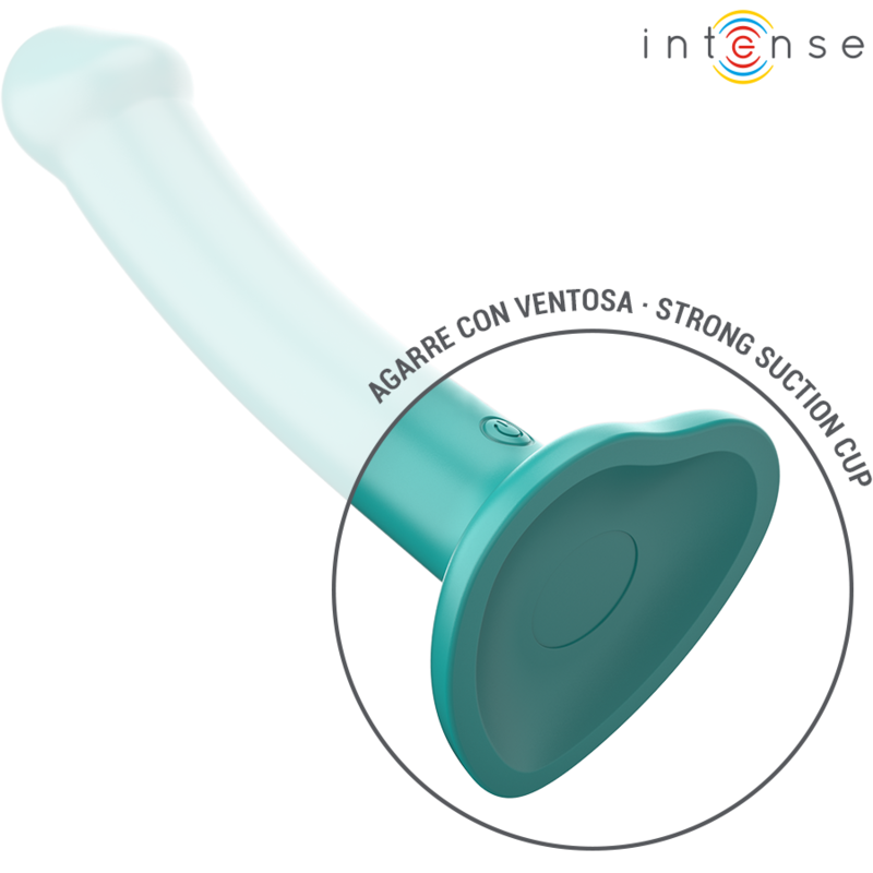 Comprar INTENSE Katie Vibrador Con Ventosa Azul Oscuro – Control Remoto Con 10 Modos De Vibración-Noxtic