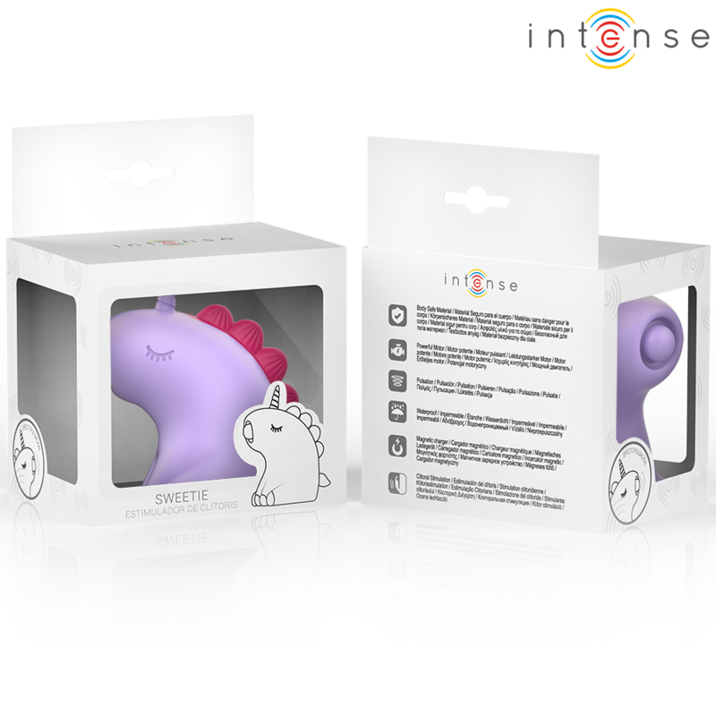 INTENSE Sweetie Pink Unicorn – Stimolatore dal design affascinante per il piacere sensoriale