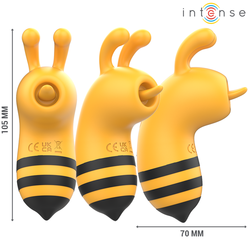 Stimolatore Intense Maya Bee Giallo Nero – Design divertente con prestazioni potenti
