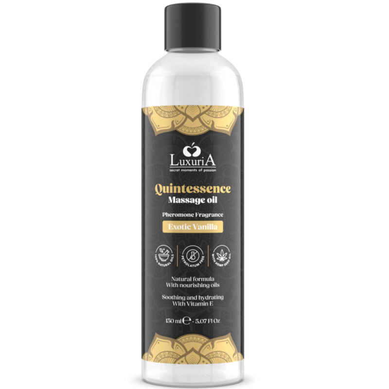 Comprar Intimatineline Luxuria Aceite De Masajes Vainilla Exótica 150 Ml – Aceite Natural Para Relajación Y Bienestar-Noxtic
