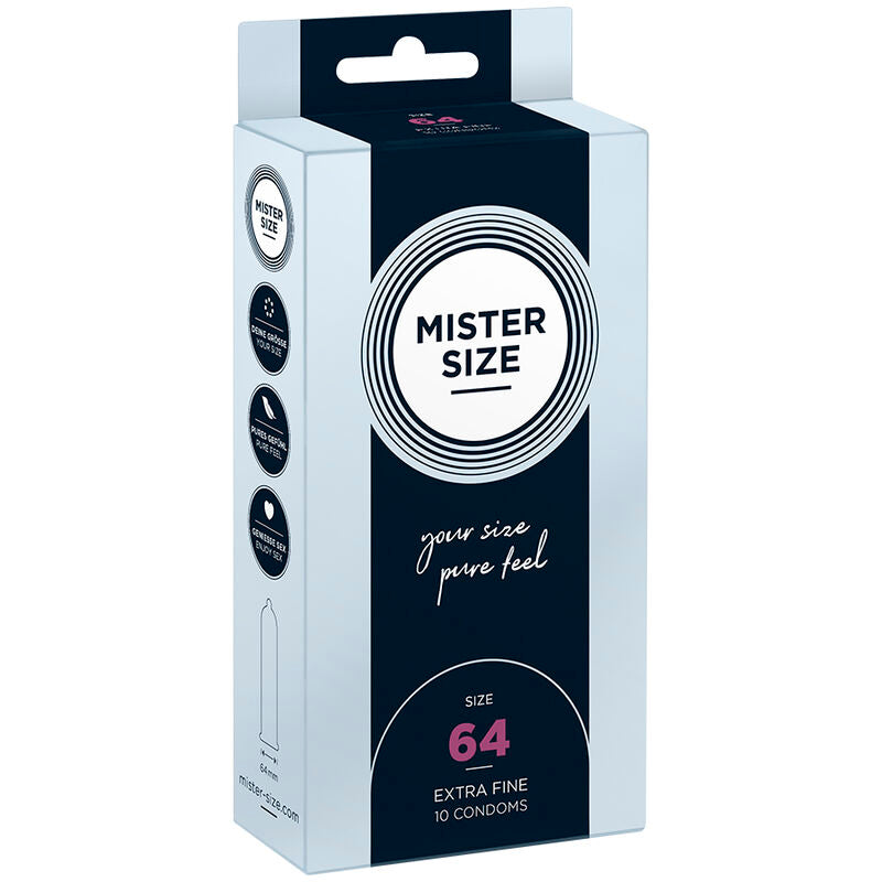 Comprar Mister Size Preservativos Talla XXL 64 MM – Ajuste Perfecto Y Comodidad Para Placer Seguro-PRESERVATIVOS-Noxtic