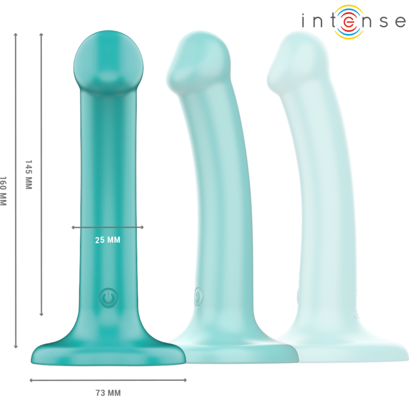Comprar INTENSE Katie Vibrador Con Ventosa Azul Oscuro – Control Remoto Con 10 Modos De Vibración-Noxtic