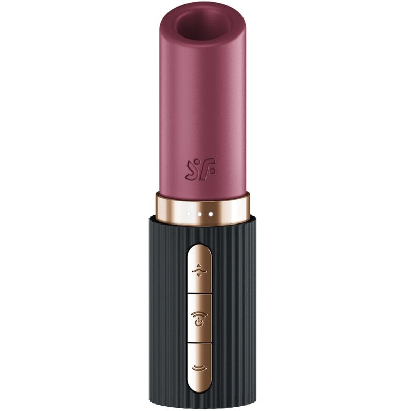 Comprar Satisfyer Pro 2 Kiss Granate Negro – Estimulador Discreto Con Diseño Elegante Para Viajes-Noxtic