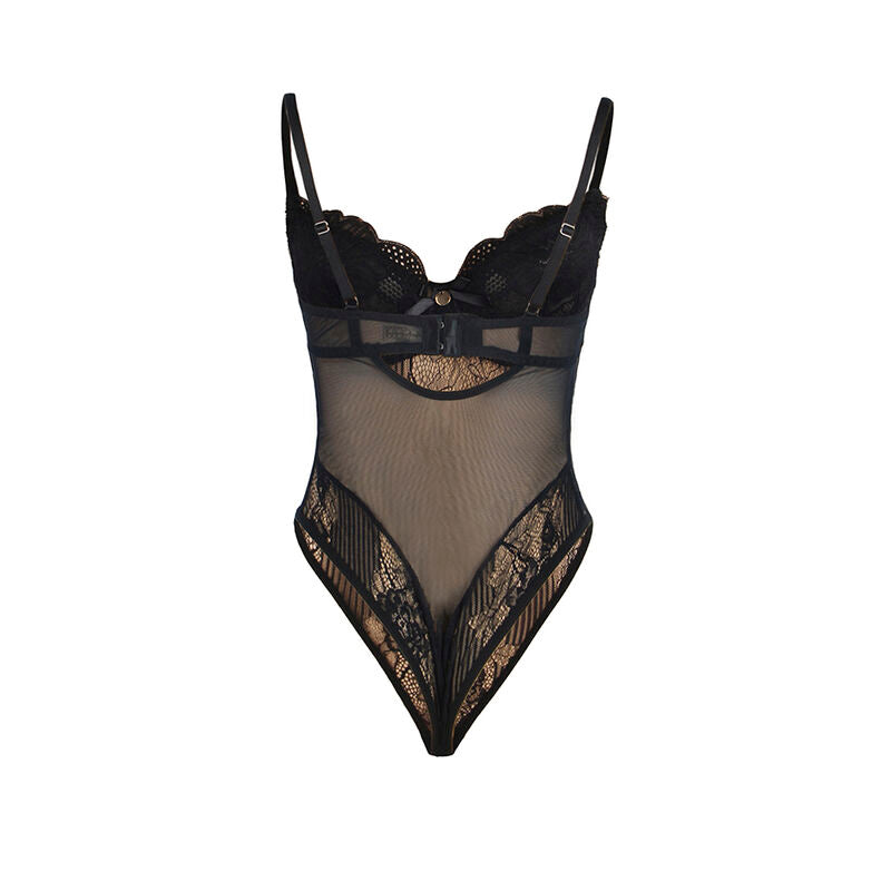 Comprar SUBBLIME Body De Encaje Negro L/XL – Diseño Elegante Con Cierre Inferior Para Comodidad Diaria-Noxtic