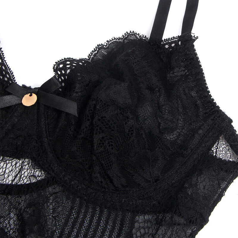 Comprar SUBBLIME Body De Encaje Negro L/XL – Diseño Elegante Con Cierre Inferior Para Comodidad Diaria-Noxtic