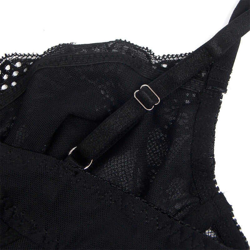 Comprar SUBBLIME Body De Encaje Negro L/XL – Diseño Elegante Con Cierre Inferior Para Comodidad Diaria-Noxtic