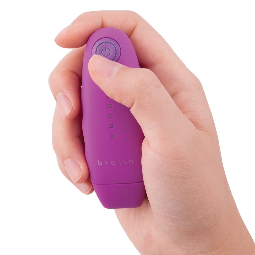 B SWISH Bnaughty Unleashed Classic Lilac – Vibratore discreto telecomandato per un piacere personalizzato