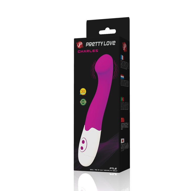 Comprar PRETTY LOVE Vibrador Charles Lila – Masajeador Elegante Con Estimulación Potente-Noxtic