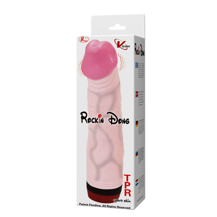 Comprar BAILE Rockin Dong Cyber Skin I – Dildo Realista Con Diseño Detallado Para Fantasías-Noxtic