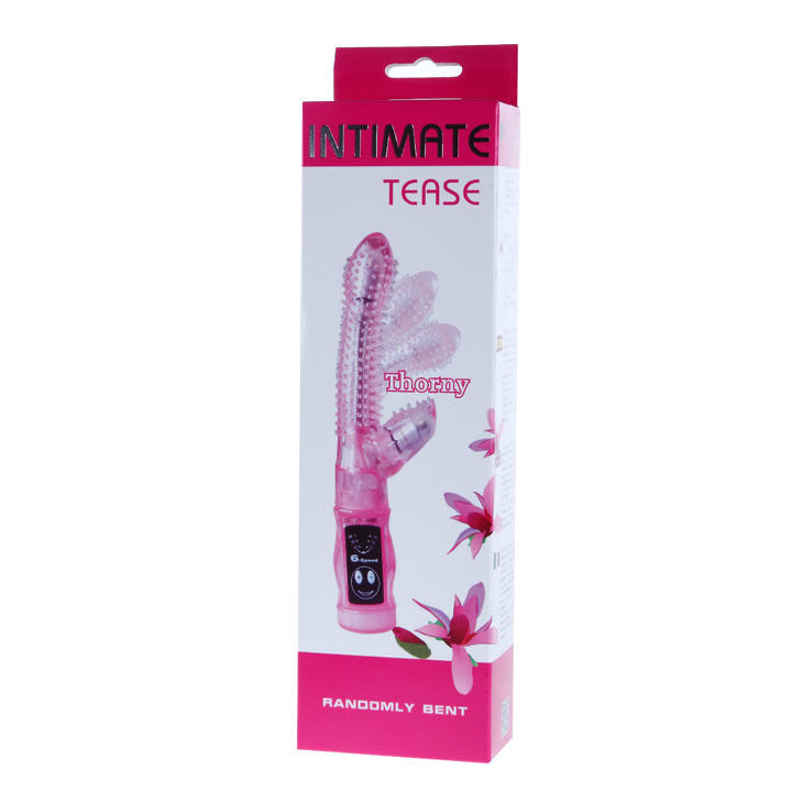BAILE Intimate Lover Tease Vibratore Viola – Vibratore Impermeabile con Design Ergonomico