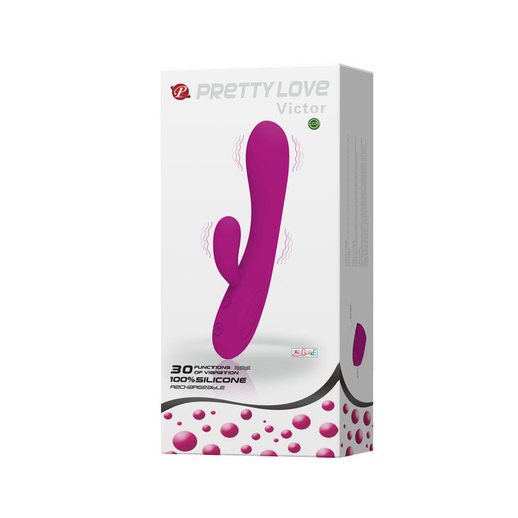 Pretty Love Smart Victor – Vibratore con design ergonomico e 30 funzioni di vibrazione