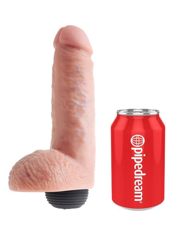 Comprar KING COCK Pene Realístico Eyaculador Natural 20.32 Cm – Diseño Ultra Realista Para Fantasías Eróticas-Noxtic