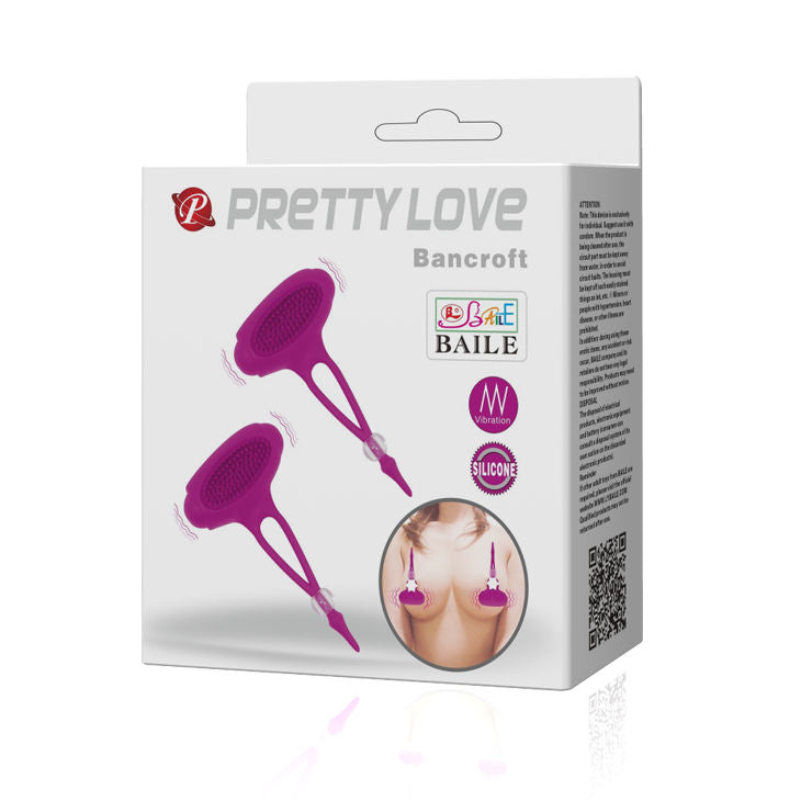 Pretty Love Bancroft – Stimolatore per capezzoli con vibrazione intensa