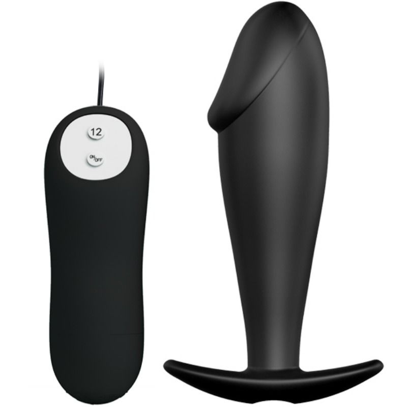 Comprar PRETTY LOVE Plug Anal Silicona – 12 Modos De Vibración Para Placer Personalizado-Noxtic