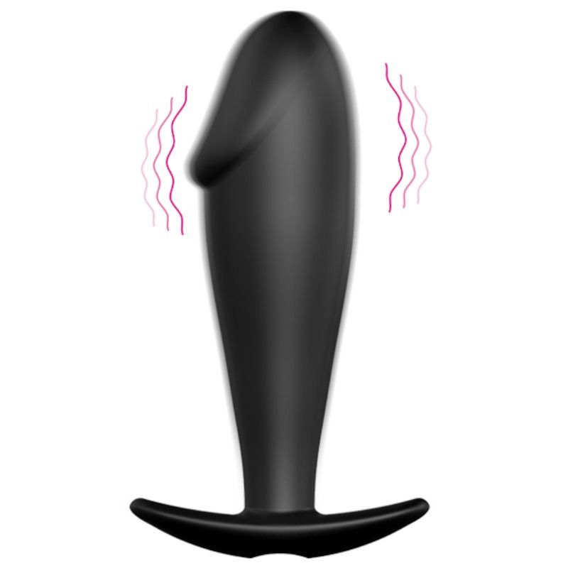 PRETTY LOVE Plug Anal Silicona – 12 Modos De Vibración Para Placer Personalizado