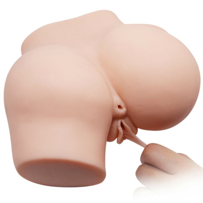 CRAZY BULL - REALISTIC VAGINA AND ANUS BUTTER WITH VIBRATION