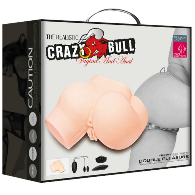 Comprar CRAZY BULL Busto Realista – Experiencia Texturizada Con Vibración Para Mayor Placer-Noxtic