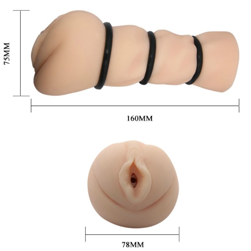 Comprar CRAZY BULL Masturbador Con Anillos – Diseño Innovador Para Placer Personalizado-Noxtic