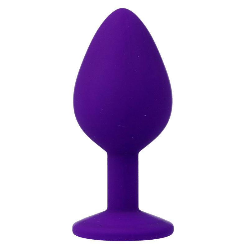 Comprar INTENSE Shelki M Plug Anal Lila – Diseño Elegante Para Placer Sensorial-Noxtic