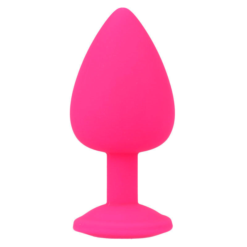 Comprar INTENSE Shelki L Plug Anal Fucsia – Diseño Elegante Para Placer Confiado y Sensacional-Noxtic
