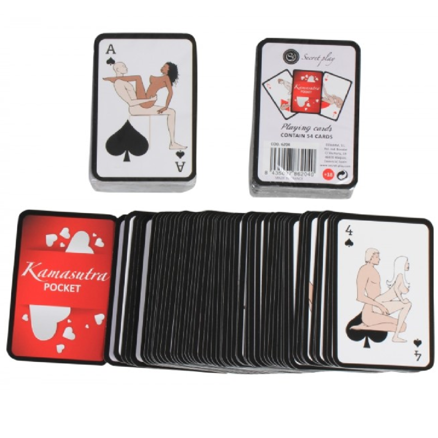 SECRETPLAY - CARTAS KAMASUTRA MINI (ES/EN/PT/IT/FR/DE)-SECRETPLAY 100% GAMES-Noxtic