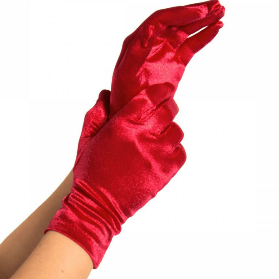 Comprar Leg Avenue Guantes Satin Rojo – Ajuste Perfecto Para Estilo Elegante-Noxtic