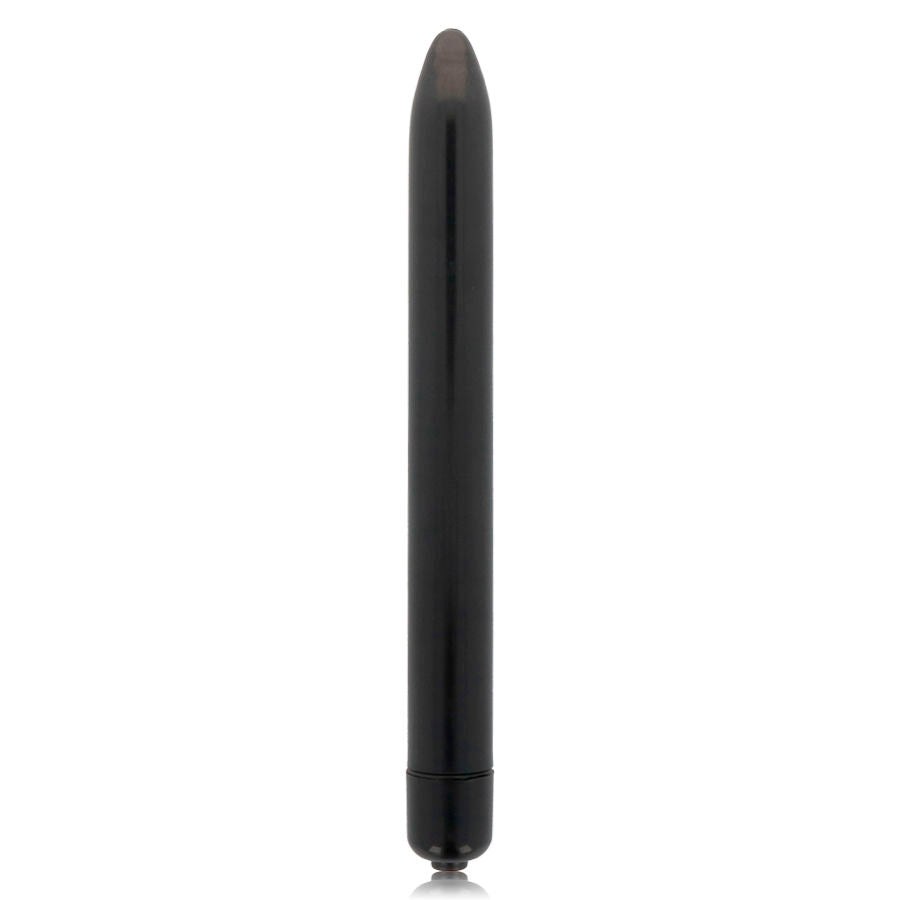 GLOSSY Slim Vibrador Negro – Diseño Elegante Para Estimulación Sensible