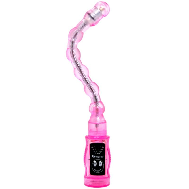Comprar BAILE Distortion Estimulador Triple Rosa – Diseño Flexible Con 6 Velocidades De Vibración-Noxtic