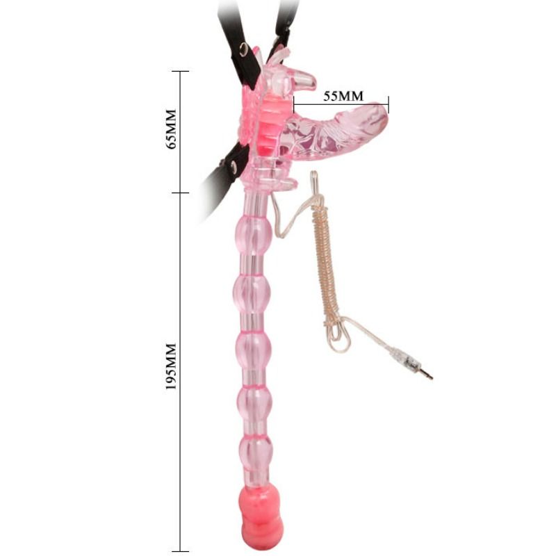 BAILE - BUTTERFLY STRAP ON-BAILE STIMULATING-Noxtic