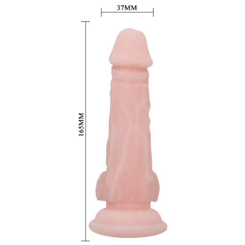 Comprar BAILE Super Dildo Realista Natural 16.5 Cm – Textura Suave Con Material TPR Para Comodidad Óptima-Noxtic