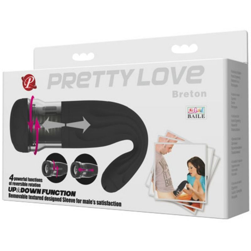 Comprar Pretty Love Masturbador Multifunción Breton – Estimulación Sensorial Con Diseño Confortable-Noxtic