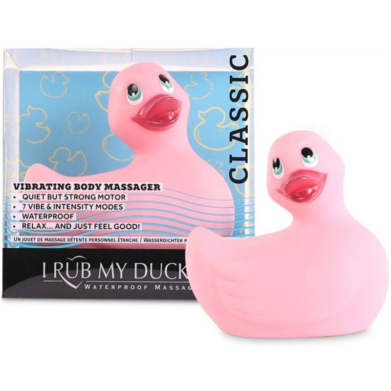Comprar BIG TEASE TOYS I Rub My Duckie Classic Rosa – Vibrador Acuático Con 7 Modos De Vibración-Noxtic