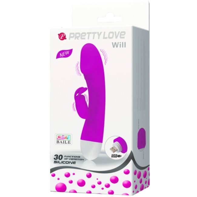 Pretty Love Smart Will Vibrador – Estimulador Recargable Con 30 Modos De Vibración